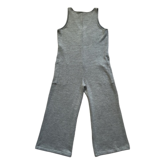 Smash + Tess Heather Gray Tuesday Wide Leg Sleeveless Romper Jumpsuit Size XS/S - Picture 2 of 9